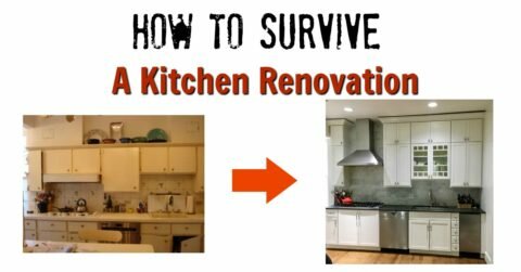 Here's how to survive a kitchen renovation and still cook for your family! https://mamashighstrung.com/2016/10/kitchen-renovation/